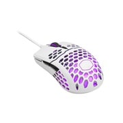 ハニカムシェルデザインマウスMasterMouse MM711 White Glossy MM-711-WWOL2