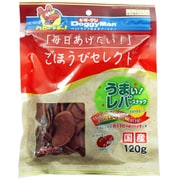 ごほうびセレクト うまい！レバースナック 緑黄色野菜入り [犬用おやつ 120g 国産 全犬種用スナック]