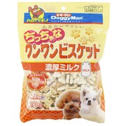 おなかにやさしいちっちゃなワンワンビスケット 濃厚ミルク [犬用おやつ 180g 全犬種用スナック]