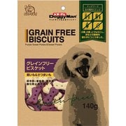 グレインフリービスケット紫いも&さつまいも [犬用おやつ 140g 全犬種用スナック]