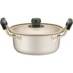 アカオ しゅう酸 実用鍋（硬質） 16cm AZT8701
