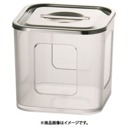 ポリカーボネイト 深型角キッチンポット 9cm AKK0902