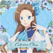 乙女ゲームの破滅フラグしかない悪役令嬢に転生してしまった・・・ ラバーマットコースター カタリナ・クラエス [キャラクターグッズ]