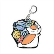 夏目友人帳 切り絵シリーズ グリッターキー ニャンコ先生 E 水風船 [キャラクターグッズ]