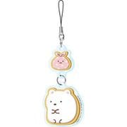 すみっコぐらし ダブルアクリルストラップ しろくま [キャラクターグッズ]