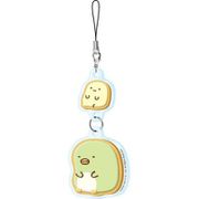 すみっコぐらし ダブルアクリルストラップ ぺんぎん？ [キャラクターグッズ]