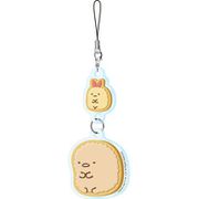 すみっコぐらし ダブルアクリルストラップ とんかつ [キャラクターグッズ]
