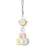 すみっコぐらし ダブルアクリルストラップ たぴおか [キャラクターグッズ]