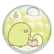 すみっコぐらし ぷにぷに缶バッジ ぺんぎん？ [キャラクターグッズ]