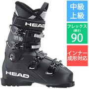 EDGE LYT 90 600385 BLACK/ANTHRACITE 28cm [22-23モデル スキーブーツ 初級・中級]