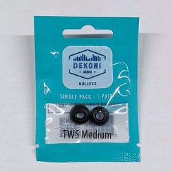 TWS用イヤーチップ ノズル径4.9mm Mサイズ 1ペア S-TWS-MED