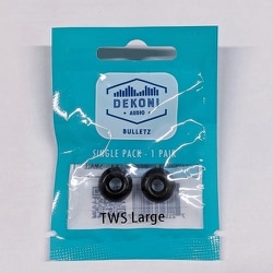TWS用イヤーチップ ノズル径4.9mm Lサイズ 1ペア S-TWS-LG