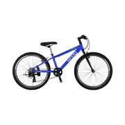 ジュニアサイクル クロスバレーキッド24-B 24インチ 外装7段 ブルー NE-20-020