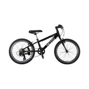 ジュニアサイクル クロスバレーキッド24-B 24インチ 外装7段 ブラック NE-20-020