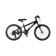 ジュニアサイクル クロスバレーキッド22-B 22インチ 外装6段 ブラック NE-20-021
