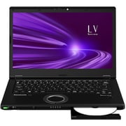 Let’s note（レッツノート） LV9シリーズ 14.0型/Core i7-10710U/メモリ 8GB/SSD 512GB/Windows 10 Pro 64ビット/Microsoft Office Home ＆ Business 2019/ブラック CF-LV9KDNQR