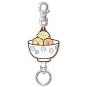 すみっコぐらし ラバーリールキーホルダー C あげだまどん [キャラクターグッズ]