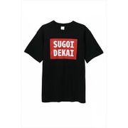 宇崎ちゃんは遊びたい！ SUGOI DEKAI Tシャツ 半袖 黒 Lサイズ [キャラクターグッズ]