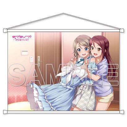 ラブライブ サンシャイン B2タペストリー Aqours 桜内梨子 キャラクターグッズ 新品 渡辺曜