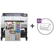 A1プラス 4色インク搭載 大判インクジェットプリンター「SC-T3455」 拡大コピーセットモデル A4シートフィードスキャナーセット SC-T345MS3