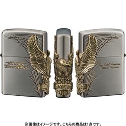HARLEY-DAVIDSON サイドメタル 両面加工 ライター HDP-66