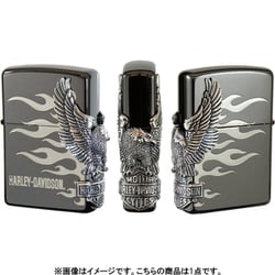 HARLEY-DAVIDSON サイドメタル 両面加工 ライター HDP-02