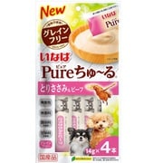 Pureちゅ~る とりささみ&ビーフ 14g×4本