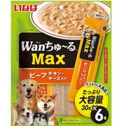 いなば Wanちゅ～るMax ビーフ チキン・チーズ入り 30g×6本