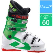 DRS 60 D200200600-245 ホワイト×レースグリーン 24.5cm [22-23モデル スキーブーツ ジュニア]