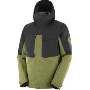 POWDERSTASH JACKET M LC1398200 MARTINI OLIVE/BLACK/WHITE Lサイズ [スキーウェア ジャケット メンズ]