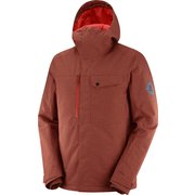 POWDERSTASH JACKET M LC1398400 MADDER BROWN/GOJI BERRY XLサイズ [スキーウェア ジャケット メンズ]