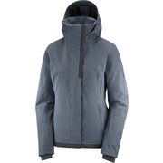SPEED JACKET W LC1380100 EBONY/BLACK Sサイズ [スキーウェア ジャケット レディース]