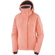 SPEED JACKET W LC1380300 BURNT CORAL/EBONY XSサイズ [スキーウェア ジャケット レディース]