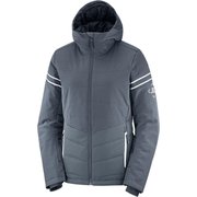 EDGE JACKET W LC1383800 EBONY/WHITE Sサイズ [スキーウェア ジャケット レディース]
