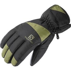 ヨドバシ.com - サロモン SALOMON FORCE M LC1428100 BLACK/MARTINI OLIVE Lサイズ [スキーグローブ]  通販【全品無料配達】