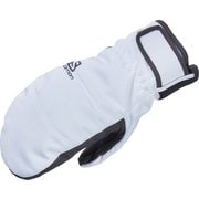 JP MITTEN GLV U L41364600 WHITE/BLACK Sサイズ [スキーグローブ]