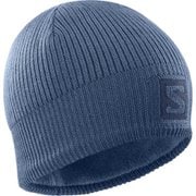 LOGO BEANIE LC1420700 DARK DENIM/MOOD INDIGO [スキー キャップ ユニセックス]