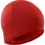 LOGO BEANIE LC1421200 GOJI BERRY/RED DAHLIA [スキー キャップ ユニセックス]