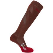 S/MAX LC1443700 MADDER BROWN/GOJI BERRY Mサイズ [スキーソックス ユニセックス]