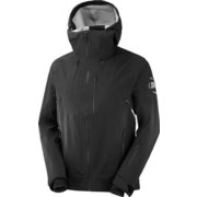 OUTLAW 3L SHELL JACKET M LC1418800 BLACK/WHITE Sサイズ [スキーウェア ジャケット メンズ]