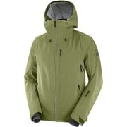 OUTLAW 3L SHELL JACKET M LC1418900 MARTINI OLIVE/OLIVE NIGHT/EBONY Sサイズ [スキーウェア ジャケット メンズ]