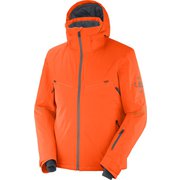 BRILLIANT JACKET M LC1399400 RED ORANGE/EBONY Mサイズ [スキーウェア ジャケット メンズ]