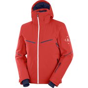 BRILLIANT JACKET M LC1399500 GOJI BERRY/WHITE/NIGHT SKY Lサイズ [スキーウェア ジャケット メンズ]