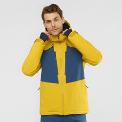 ヨドバシ.com - サロモン SALOMON HIGHLAND JACKET M LC1398900 LEMON ...