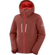 HIGHLAND JACKET M LC1399000 MADDER BROWN/GOJI BERRY/WHITE Sサイズ [スキーウェア ジャケット メンズ]