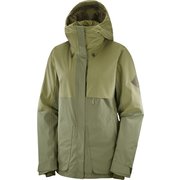 PROOF LT INSUL JKT W LC1385800 OLIVE NIGHT/MARTINI OLIVE/HEATHER XSサイズ [スキーウェア ジャケット レディース]