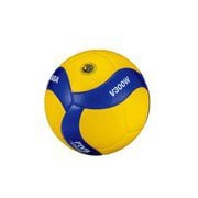 バレーボール 国際公認球 検定球5号 V300W ブルー/イエロー [バレーボール ボール]