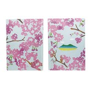 越前和紙ノート 卯月（4月） 窓辺の桜 DT-WN004