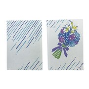 越前和紙ノート 水無月（6月） 雨の花嫁 DT-WN006