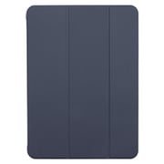 BSIPD2011CHLBL [iPad Pro 11インチ（2020年モデル）用 ハイブリッドマットレザーケース ブルー]